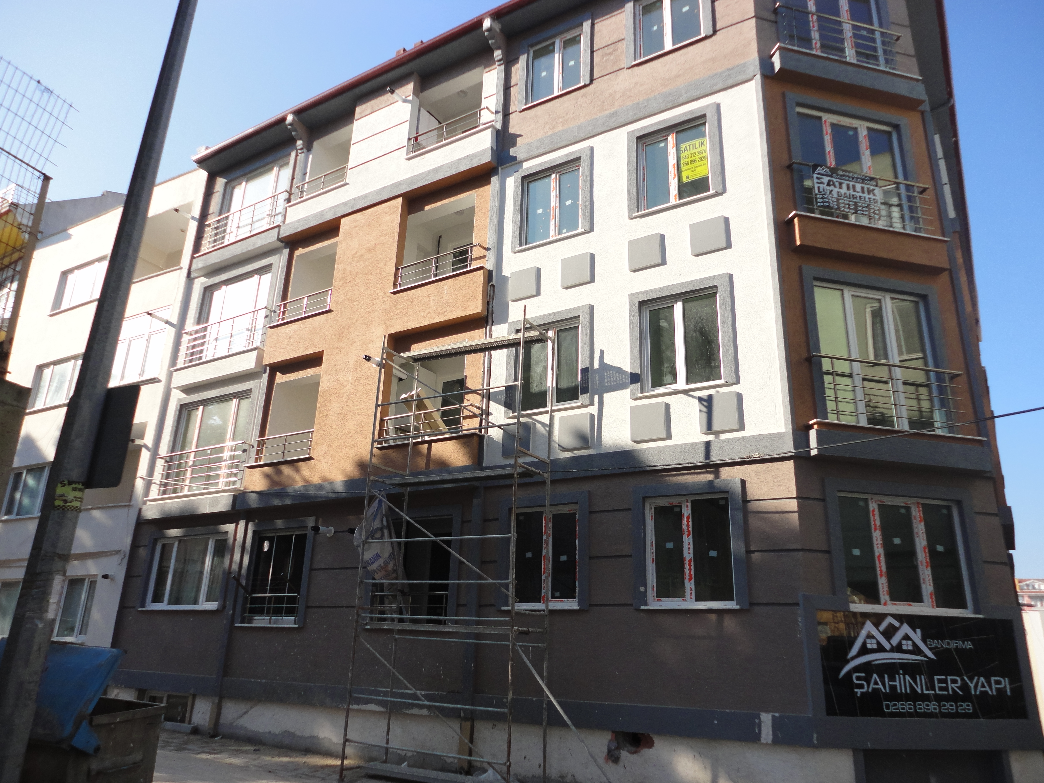 hüdanur apartmanı projemiz